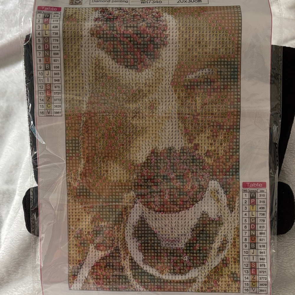 46-8. Diamond Painting Kit with Coffee Design